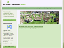 Tablet Screenshot of hillstreetgarden.org